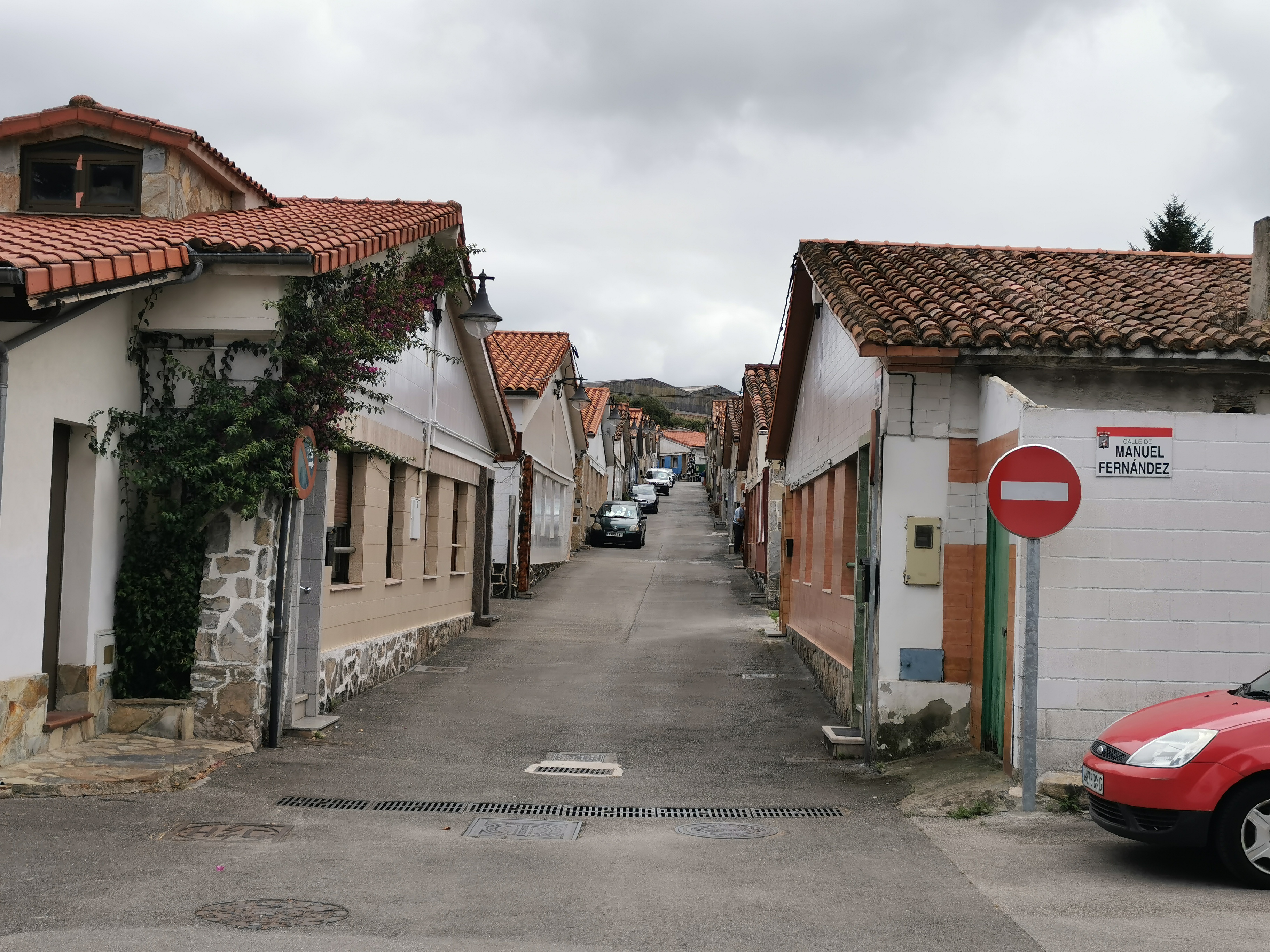 Vista panorámica del Barrio Solar de Santa Bárbara